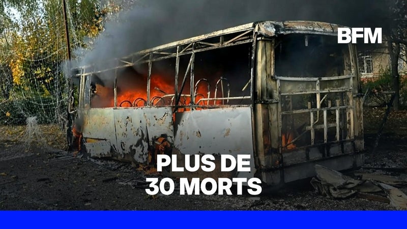 Guerre en Ukraine: plus de 30 civils tués dans un bombardement russe contre des bus à Kramatorsk