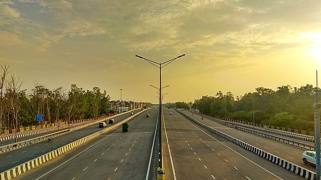 L'autoroute Delhi-Meerut, en Inde (image d'illustration)