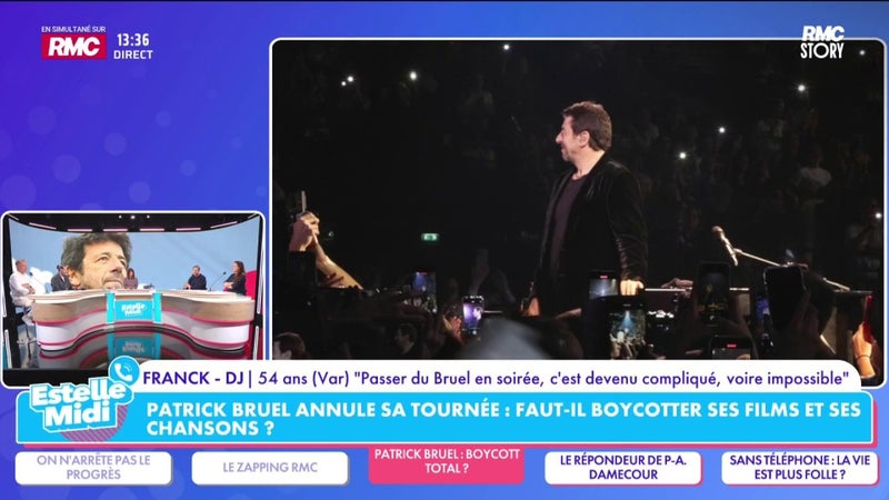 Boycotter les chansons et films de Patrick Bruel : "Je passe la musique que la mariée décide", avoue Franck