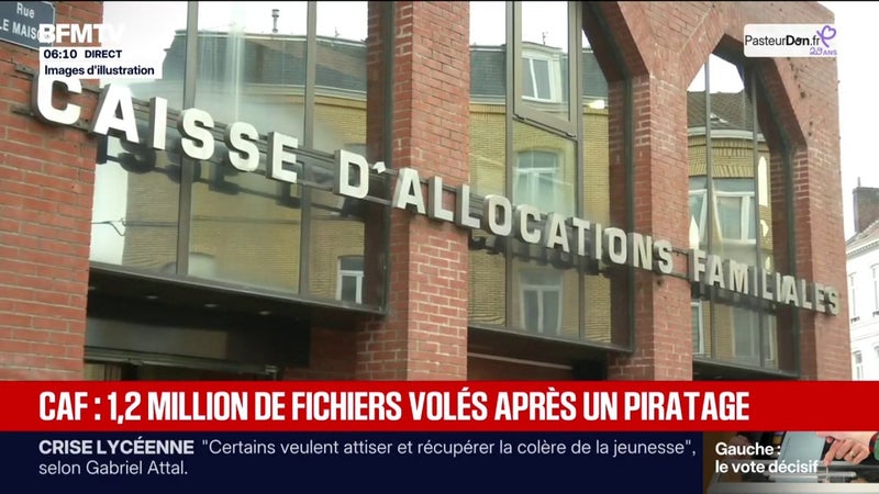 Un site relié aux Caisses d'allocations familiales victime d'une fuite de données