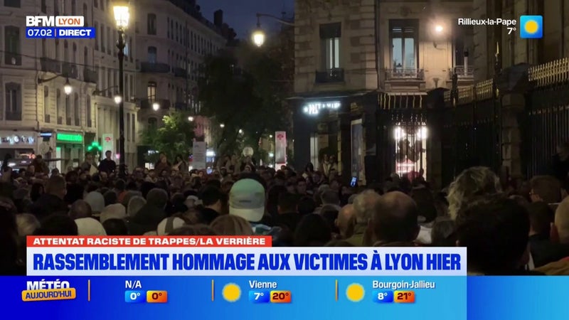 Rassemblement en hommage aux victimes des Yvelines