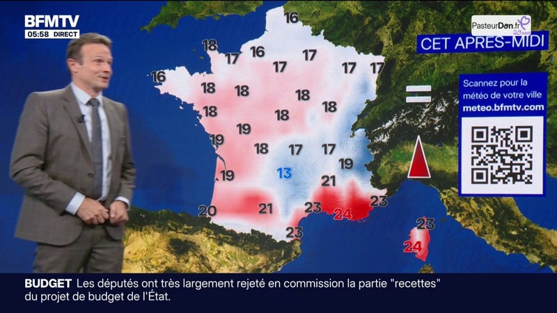 De la fraîcheur et des averses attendues localement: la météo de ce samedi 10 octobre