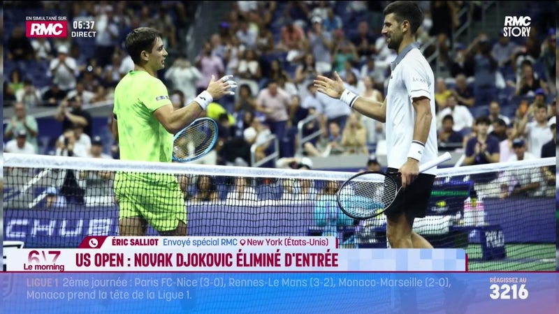 US Open : Novak Djokovic éliminé d'entrée