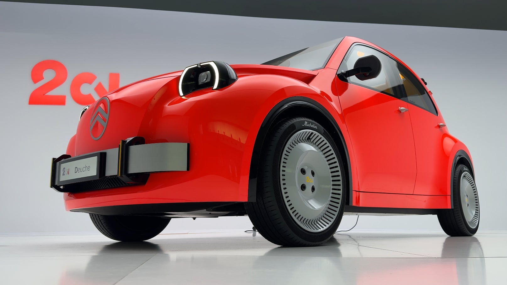Le concept de Citroën 2CV électrique.