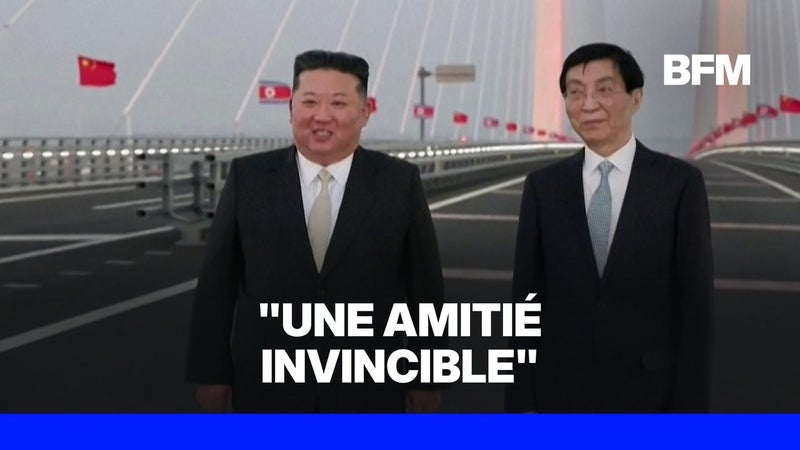 Kim Jong-un inaugure un pont entre la Corée du Nord et la Chine