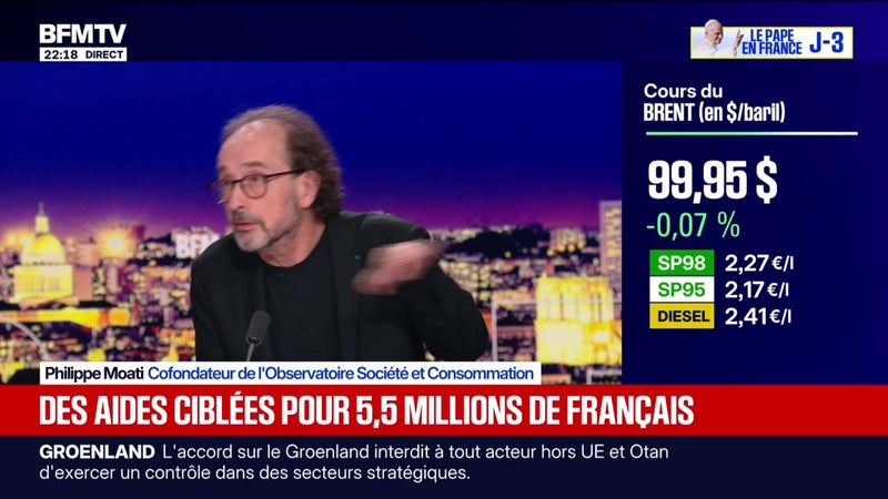 "Le pouvoir d'achat a baissé l'année dernière et il va baisser en 2026", observe Philippe Moati, cofondateur de l'Observatoire Société et Consommation