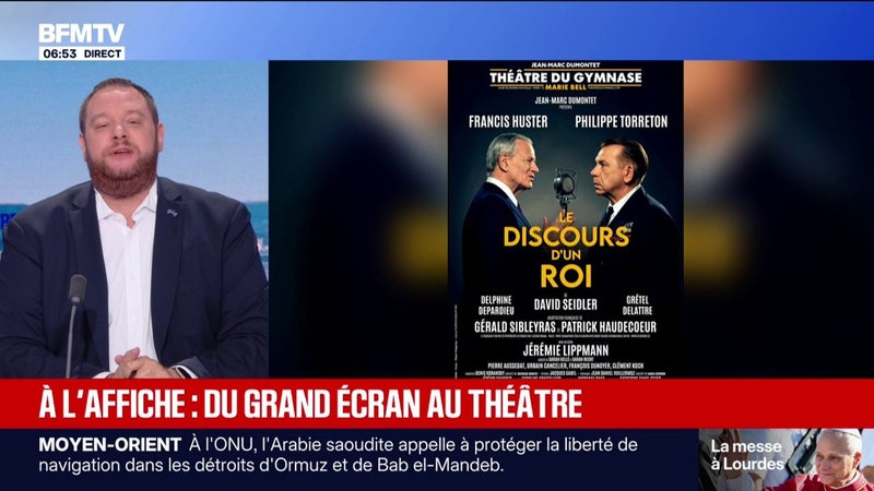 "Le Discours d'un roi", "Laponie": du grand écran au théâtre