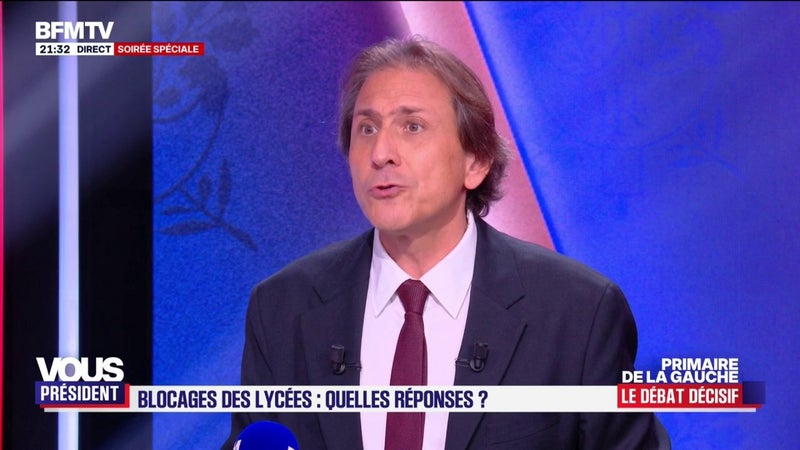 Mobilisation lycéenne: "Parcoursup, c'est opaque", dénonce Jérôme Guedj