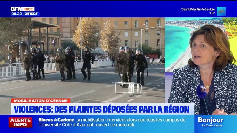 Crise lycéenne: près de 6 millions d’euros de dégâts, la Région Sud va se porter partie civile