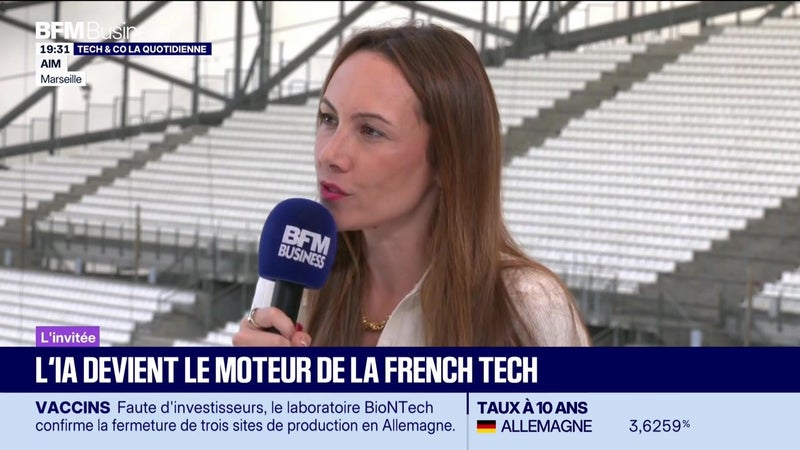 Julie Huguet (French Tech) : L'IA devient le moteur de la french tech - 28/09