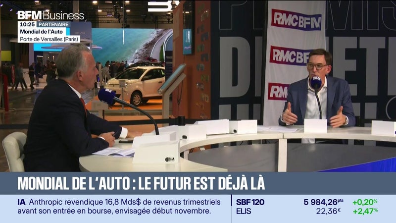 BFM Stratégie : Mondial de l'Auto, le futur est déjà là - 15/10