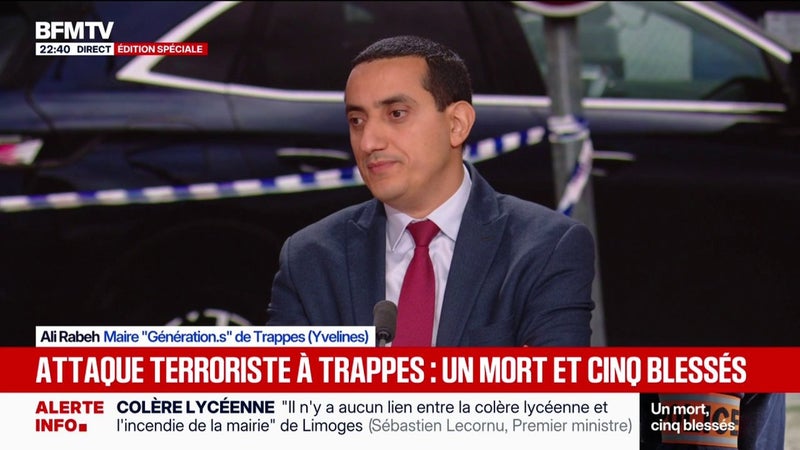 Attentat terroriste à Trappes: "La fillette de 12 ans est en réanimation", annonce le maire Ali Rabeh