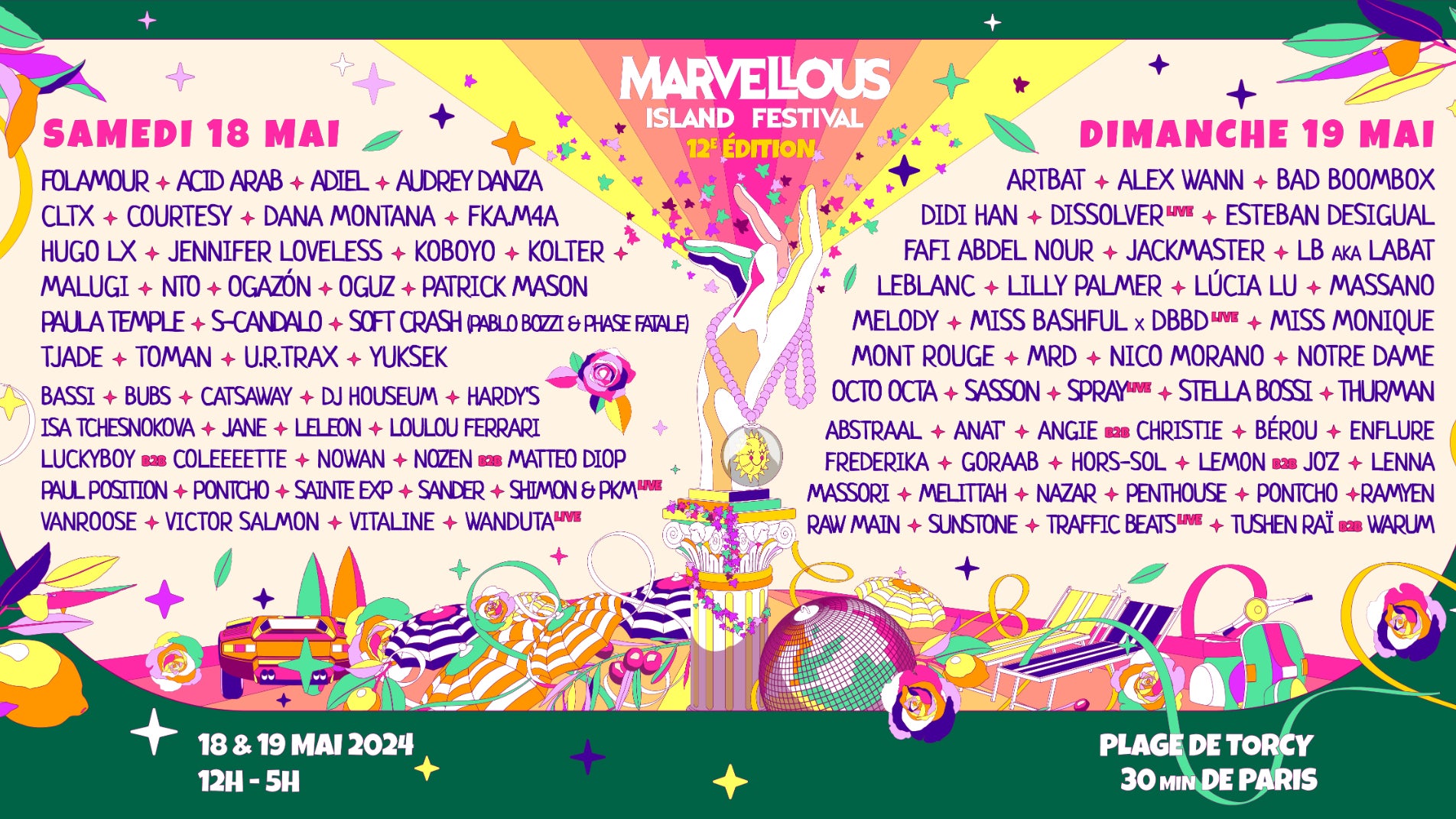 A gagner : vos places pour le festival Marvellous Island