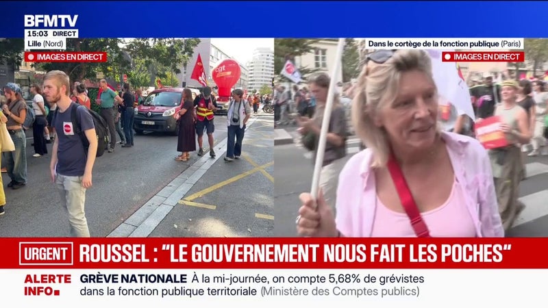 Grève nationale: "Nos élèves paient le prix fort des choix politiques", déplore cette professeure en lycée professionnel