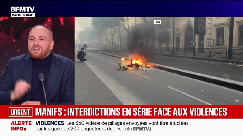 Manifs : interdiction en série face aux violences - 21/10