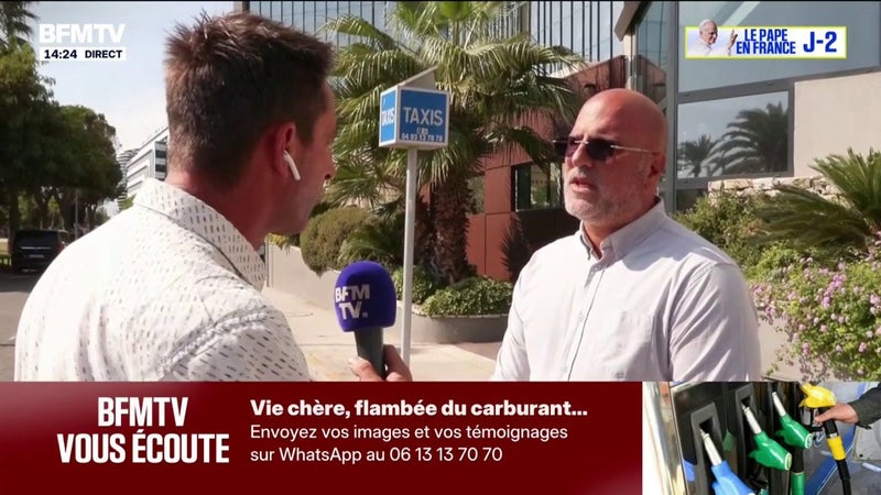 Carburants: les taxis niçois attendent davantage d'aides du gouvernement