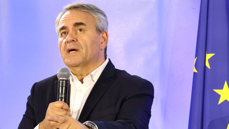 DIRECT. Présidentielle 2027: Xavier Bertrand estime que "personne ne sera élu en faisant barrage"