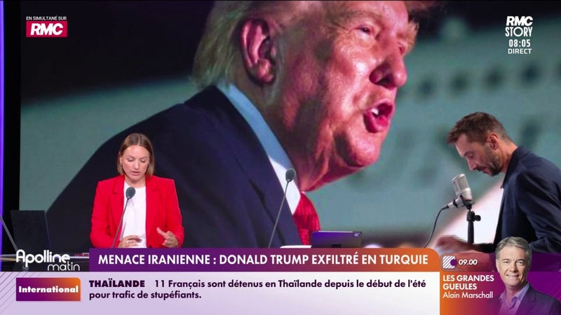 Menace iranienne : Donald Trump exfiltré en Turquie