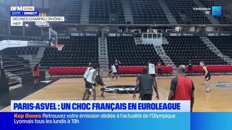 Euroligue : un choc franco-français ce soir pour l'ASVEL !