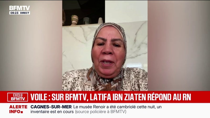 Interdiction du voile proposée par le RN: "Ce qu'il se passe est très grave", réagit Latifa Ibn Ziaten, présidente de l'association Imad