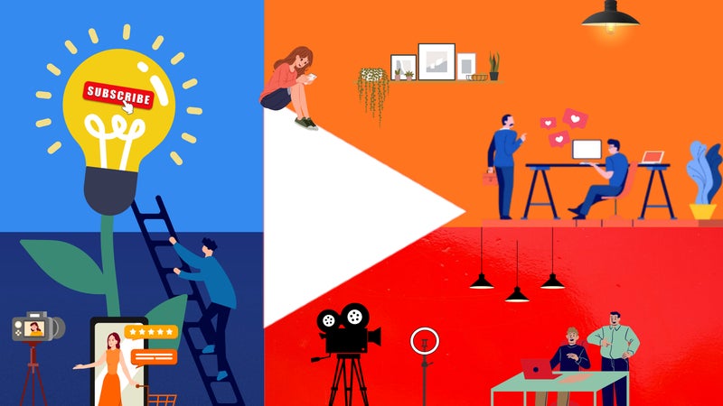 Youtube revendique 1,1 milliard d’euros de contribution à l’économie française: de youtubeurs à chefs d’entreprise, les créateurs changent d’échelle