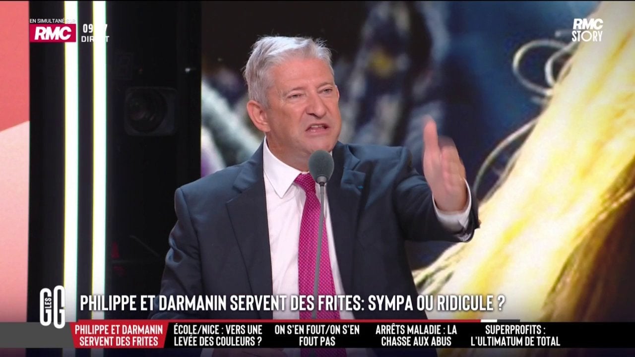 Philippe et Darmanin servent des frites à Tourcoing