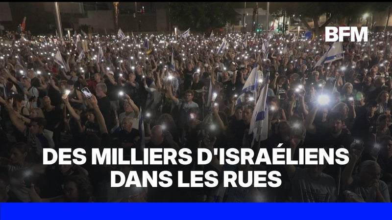 Des milliers de personnes manifestent en Israël contre le gouvernement de Benjamin Netanyahu