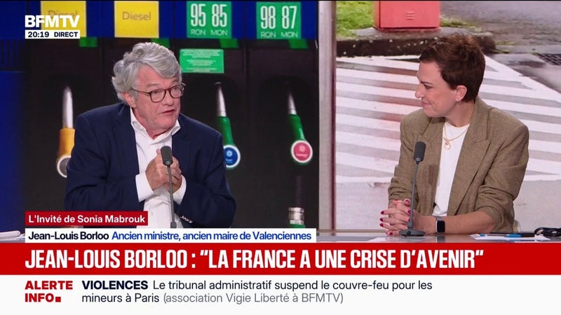 Présidentielle 2027: "Ce qui angoisse les Français, c'est qu'on va louper l'élection", déplore Jean-Louis Borloo, ancien ministre et ancien maire de Valenciennes