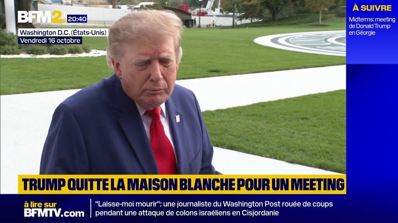 "Je veux juste qu'elle soit heureuse": Donald Trump invite sa nouvelle porte-parole à "reconsidérer" son avenir à ce poste