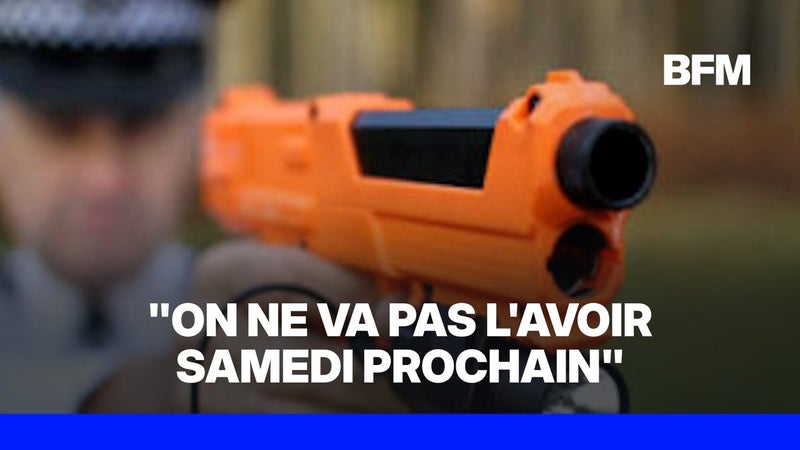 La police demande à utiliser un pistolet à ADN pour marquer les casseurs