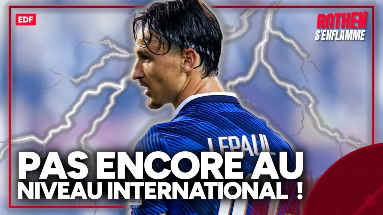 Photo: RMC Sport Estéban Lepaul expected in France squad for Belgium match