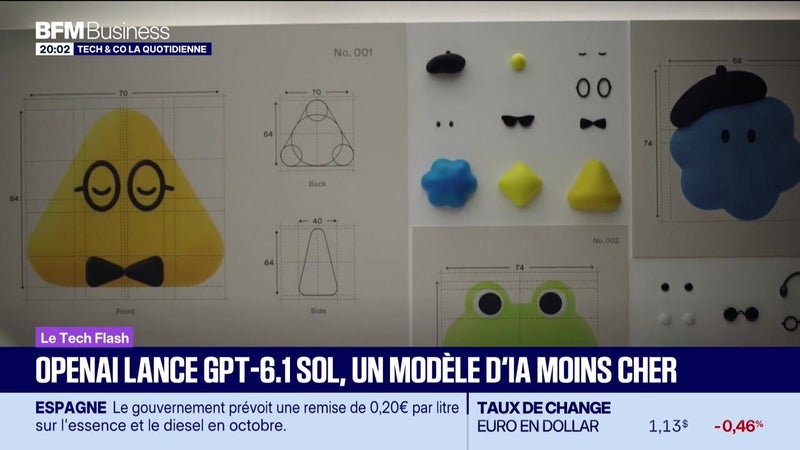 Le Tech Flash : OpenAI lance GPT-6.1 Sol, un modèle d'IA moins cher, par Léa Benaim - 29/09