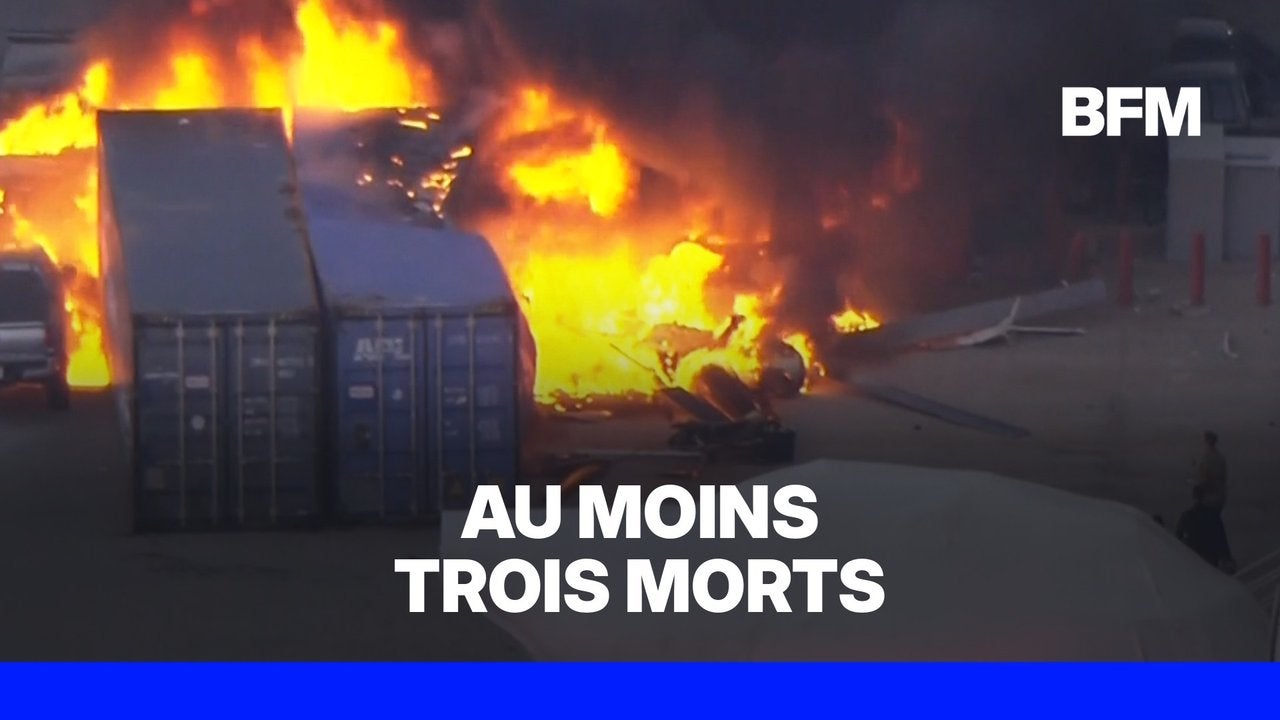 Los Angeles: un hélicoptère de télévision s'écrase en direct alors qu’il couvre un accident de bus