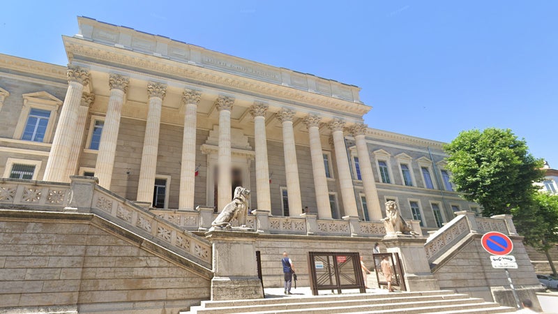 La cour d'assises de Saint-Etienne, dans la Loire.