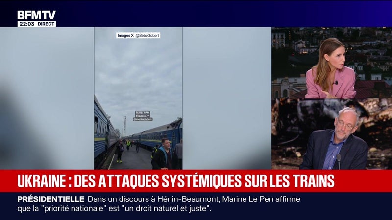 Ukraine : des attaques systémiques sur les trains - 13/09
