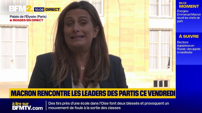 "Il faut des mesures de transition écologique": Marine Tondelier s'exprime avant la réunion à l'Élysée sur les conflits internationaux et leurs conséquences