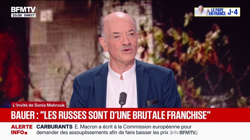 Menace russe: "Les sabotages sont d'une plus grosse intensité", analyse Alain Bauer, professeur émérite de criminologie