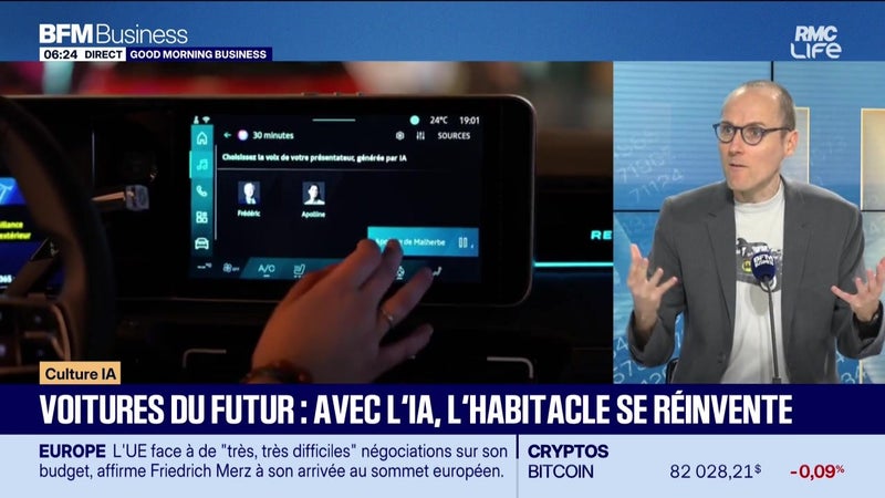 Culture IA : Voitures du futur... Avec l'IA, l'habitacle se réinvente, par Anthony Morel - 16/10