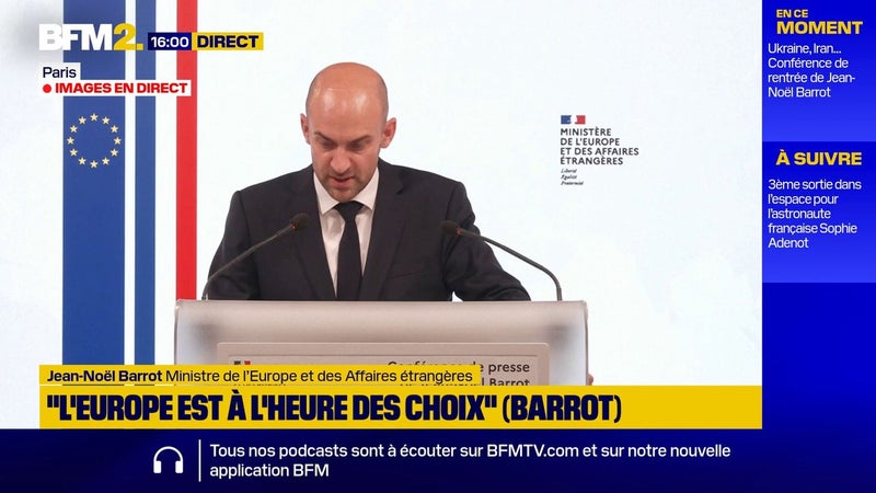"On vous voit": Jean-Noël Barrot assure que les "tentatives d'ingérence et de manipulation" ne seront "pas sans conséquences"