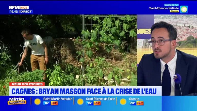 Invité : Bryan Masson, Maire RN de Cagnes-sur-Mer