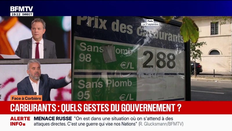 Carburants: "Rien ne justifie que des gens s'enrichissent sur le dos d'une situation qui fait souffrir le peuple", dénonce Alexis Corbière, député Écologiste et Social
