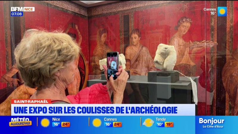 À Saint-Raphaël, une exposition dévoile les coulisses du travail des archéologues