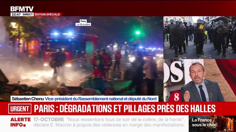 Chenu : "Le gouvernement a perdu le contrôle" - 18/10