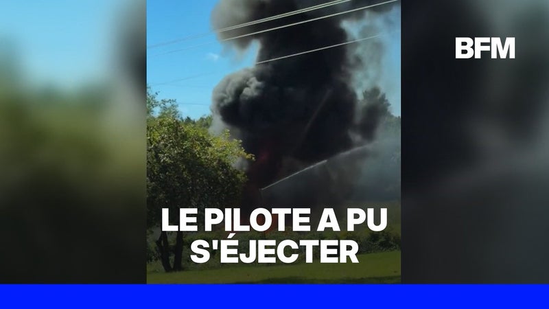 États-Unis: un avion de chasse F-16 s'écrase dans le Michigan lors d'un exercice