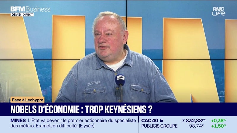 Emmanuel Lechypre face à Jean-Marc Daniel : Nobels d'économie, trop keynésiens ? - 13/10
