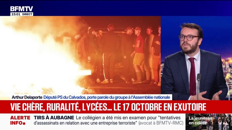 "Il y a une erreur dans la stratégie du ruissellement qui a été pensée par Emmanuel Macron, ça n'a pas marché", estime Arthur Delaport, député PS du Calvados