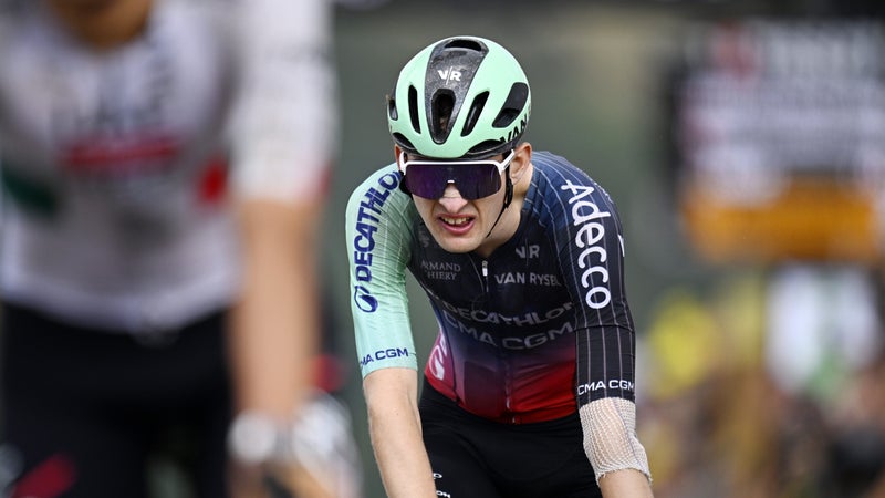 Le coureur francais Paul Seixas lors de la 14e etape du Tour de France le 18 juillet 2026 2325379