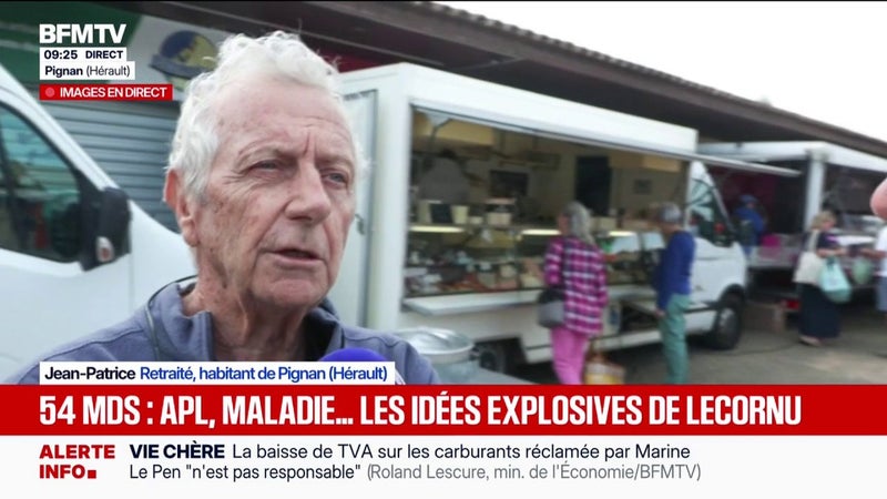 Efforts budgétaires: "On a l'impression que ce sont toujours les mêmes qui payent", explique Jean-Patrice, retraité