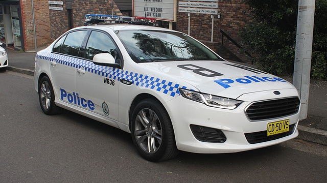 Voiture de police australienne (image d'illustration)