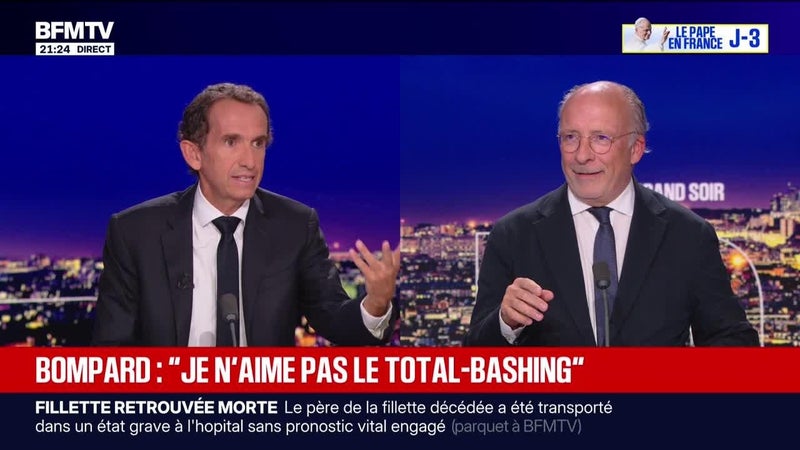 Bompard : "Je n'aime pas le Total-bashing" - 22/09